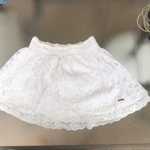 White Lace Skirt